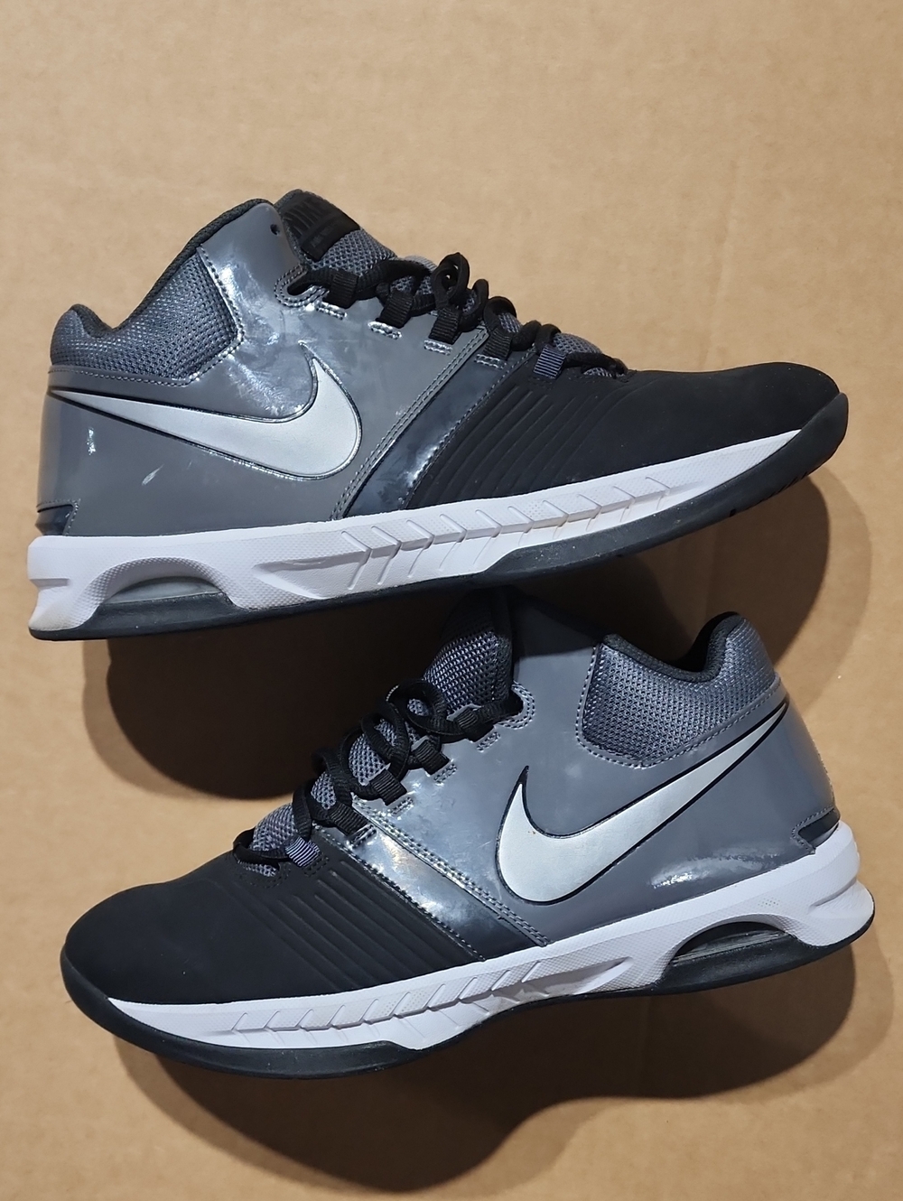 Nike Air Visi Pro  Black White High Top Shoes Mens US 11